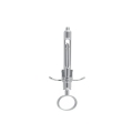 Brass-Series Strzykawka z aspiracją ręczną typ Łamana uchwyt pierścieniowy 1.8 ml