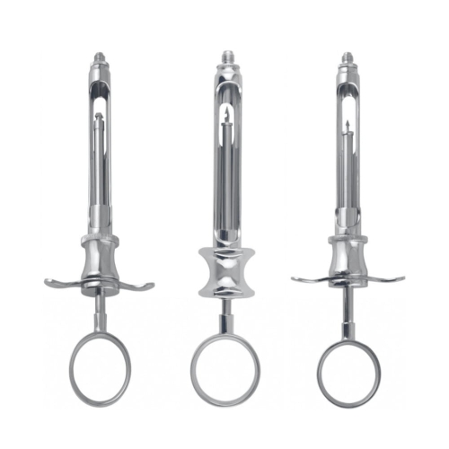 Strzykawka z aspiracją ręczną karpula Brass-Series 1.8 ml