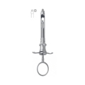 Strzykawka z aspiracją ręczną typ P-Ject Brass-Series 1.8 ml