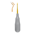 Dźwignia Flohr do ekstrakcji stomatologicznej fig. 3 prawostronna