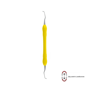 Kireta stomatologiczna Gracey fig. 5/6 ergo twarda żółta