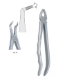 Kleszcze ekstrakcyjne do usuwania zębów i korzeni anatomiczne fig. 45