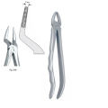 Kleszcze ekstrakcyjne do usuwania zębów i korzeni anatomiczne fig. 51M