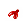 Jednorazowa Ortodontyczna łyżka wyciskowa dolna fig. 1 roz. XXS (czerwona), 10 szt