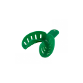 Jednorazowa Ortodontyczna łyżka wyciskowa dolna fig. 4 roz. M (zielona), 10 szt.