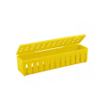 Kasetka plastikowa 205 x 50 x 45 mm żółta