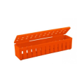 Kasetka plastikowa 205 x 50 x 45 mm pomarańczowa
