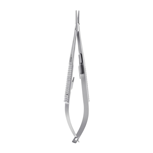 Igłotrzymacz chirurgiczny prosty Castroviejo 14 cm imadło