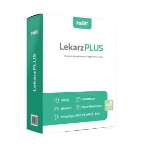 System do prowadzenia gabinetu lekarskiego i placówek medycznych Lekarz PLUS - Insert