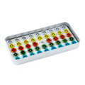 Pojemnik do sterylizacji instrumentów rotacyjnych 220x105x28 mm