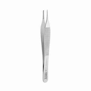 Pęseta chirurgiczna Mini-Adson 1x2 ząbki prosta 12 cm