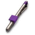 Latarka diagnostyczna ze stali nierdzewnej fioletowa
