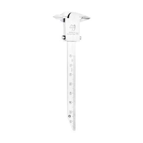 Suwmiarka stomatologiczna noniuszowa dwustronna do precyzyjnych pomiarów