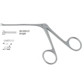 Kleszczyki laryngologiczne uszne mikro proste 1.0x0.9mm 80mm.webp