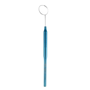 Uchwyt do lusterka stomatologicznego Hinte® Titanium Royal Blue 13 cm + lusterko Gratis