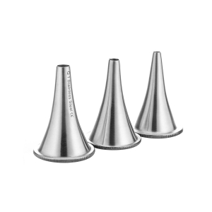 Wziernik uszny Hartmann metalowy wielorazowy 3-5-6 mm zestaw 3 szt.