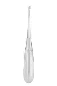 Łyżka Brunsa kostna okrągła Fig. 0000-6