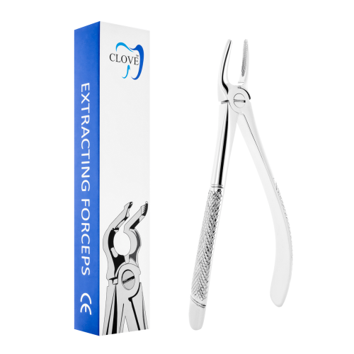 Ekstrakcyjne kleszcze dentystyczne typu Bertena do usuwania przedtrzonowców górnych Fig. 7