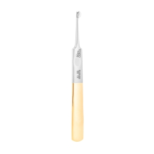 Radełko do manicure w kształcie V Tendo Solingen Gold Line
