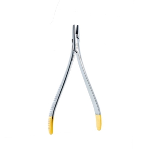 Igłotrzymacz chirurgiczny Toennis prosty TC Gold 18 cm