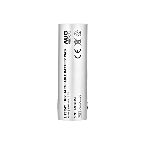 Wielorazowa bateria do laryngoskopu światłowodowego o pojemności 1000mAh