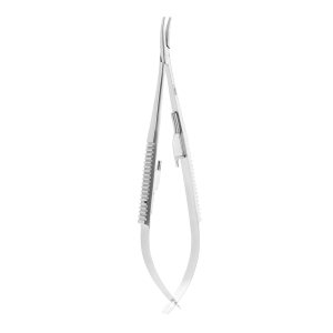 Imadło Castroviejo igłotrzymacz chirurgiczny zagięty 140 mm