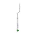 Osteotom implantologiczny wygięty wklęsły 2.8 mm