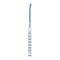 Stomatologiczne dłuto implantologiczne wygięte tytanowe 4.5 mm