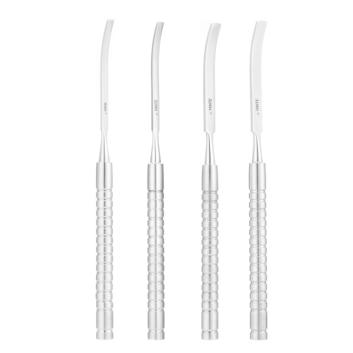Dłuta implantologiczne zagięte 4-7.5 mm