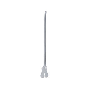 Zgłębnik chirurgiczny rowkowy Doyen zagięty 145 mm