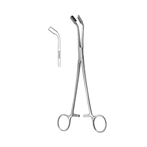 Kleszcze chirurgiczne John-Hopkins do zakładania klem „Bulldog” John-Hopkins 24 cm