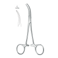 Kleszczyki do hemostazy typu Dandy zagięte do boku 1x2 ząbki