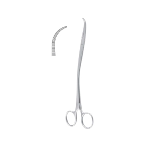 Kleszczyki naczyniowe do migdałków podwójnie zagięte Wilson 19 cm
