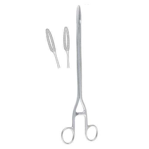 Kleszcze do materiałów opatrunkowych Sims – Maier 28 cm