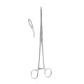 Kleszczyki do materiałów opatrunkowych Foerster-Bergmann 25 cm zagięte