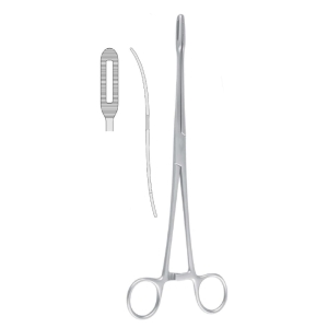 Kleszcze do materiałów opatrunkowych Fletcher 24 cm