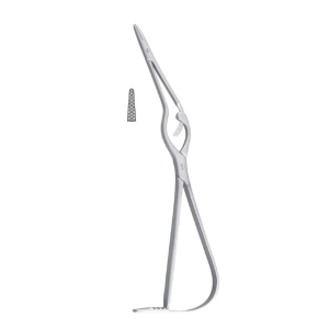 Igłotrzymacz chirurgiczny typu Halstead-Cushing 22 cm