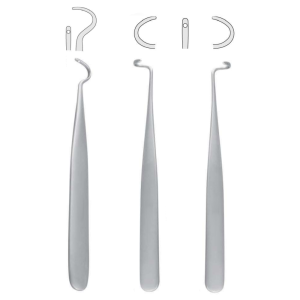 Igła ginekologiczna do podwiązywania model angielski 13 cm