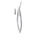 Igłotrzymacz Castroviejo z zagiętą rękojeścią 14 cm ss mini