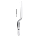 Pęseta bagnetowa laryngologiczna Lucae 14 cm zz
