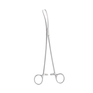 Kulociąg ginekologiczny Lewer zagięty 2x2 ząbki 23 cm