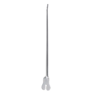 Zgłębnik rowkowy typu Nelaton zagięty 16 cm