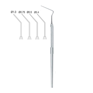 Upychadło endodontyczne jednostronne typu Luks