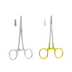 Igłotrzymacz z nożyczkami Olsen – Hegar mini 12 cm