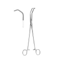Klem naczyniowy Satinsky 26,5 cm prosty fig.1