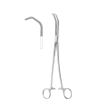 Klem naczyniowy Satinsky 26,5 cm wygięty fig.1