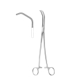 Klem nacyzniowy Satinsky 26,5 cm wygięty fig.2