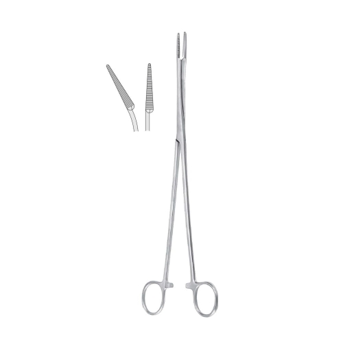 Kleszcze do materiałów opatrunkowych delikatne typu Pelkmann 25 cm