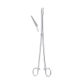 Kleszcze do materiałów opatrunkowych delikatne typu Pelkmann 25 cm zagięta