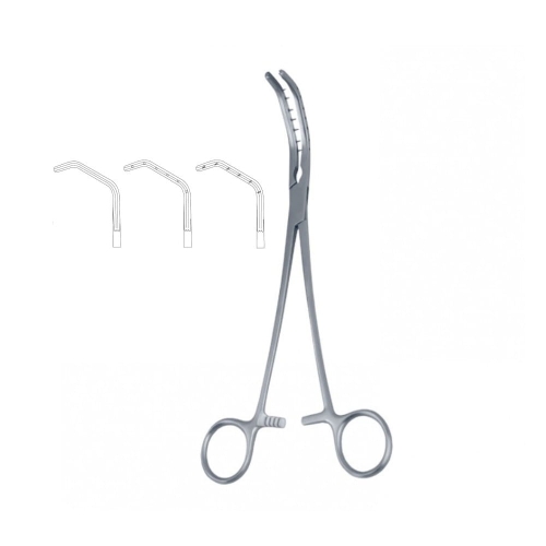 Kleszcze oskrzelowe zaciskowe typu Price-Thomas 22 cm